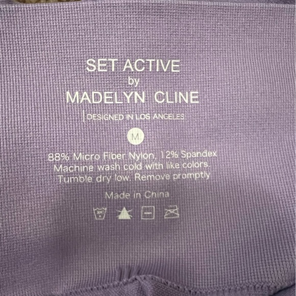 NWOT Set Active by Madelyn Cline leggings - Picture 4 of 4